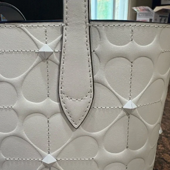 EUC Kate Spade white tote - Picture 15 of 16